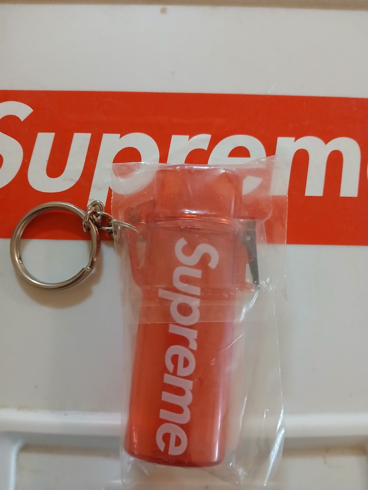 Case Keychain In Red