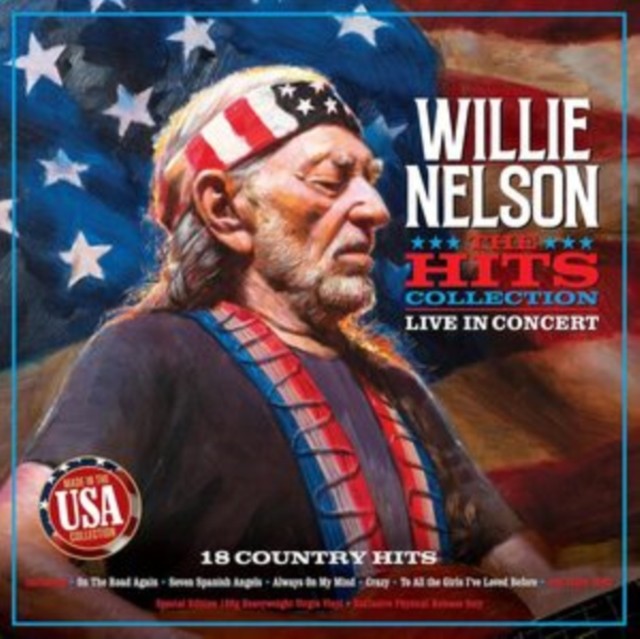 The Hits Collection Live In Concert by Willie Nelson (Vinyl) - Image 2