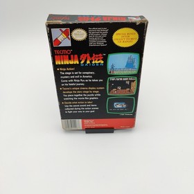 Ninja Gaiden 1 (Nintendo NES) Complete in Box CIB - Game, Box, Manual, Tested