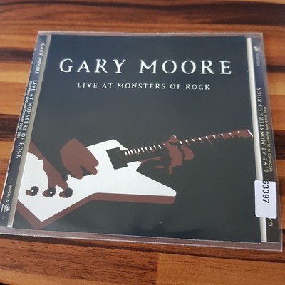 GARY MOORE live at monsters of rock EX/VG+ (CD Album, Rock, Sanctuary)