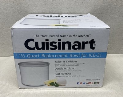 Cuisinart Mixer Cuisinart ICE-RFB 1-1/2-Quart Additional Freezer