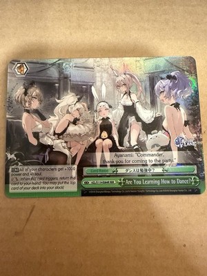 Azur Lane Are You Learning How to Dance? Climax RRR Foil AZL/S119-E064R