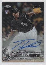 2018 Topps Chrome Rookie Auto Refractor 305/499 Thyago Vieira #RA-TV Auto 12gr