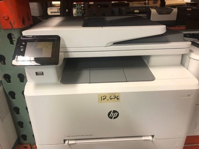 HP Color LaserJet MFP M283cdw All-In-One Wireless Laser Printer Copier 13k pgs!