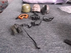 Hasbro GI Joe Accessories hard Helmets Goggles Sunglasses