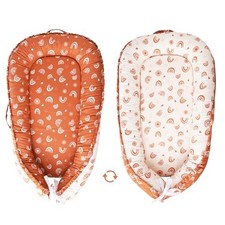 Lounger Cover, Nest Cover, Portable Nest Soft  Breathable Cotton Infant Floo...