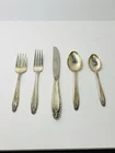 International Sterling Silver PRELUDE Standard Size Place Setting 5 Pc 220 Grams