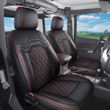 Huidasource Tacoma Leather Seat Covers Full Set Fit for 3rd Gen Toyota Tacoma...