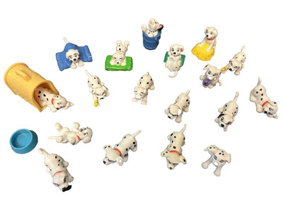 Disney 101 Dalmatians PVC 18 Mini Figures Toys Cake Toppers