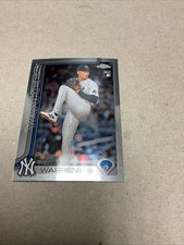2025 Topps Pro Debut Yankees Rookie Will Warren Topps Chrome Rookie Card