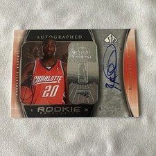 2005-06 SP Authentic #95 Raymond Felton ROOKIE AUTOGRAPH #/1299 Charlotte UNC