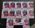 FUNKO POP LOT OF 13 "STAR WARS VALENTINE DAY" FIGURES NEW MIB R2-D2, VADER, YODA