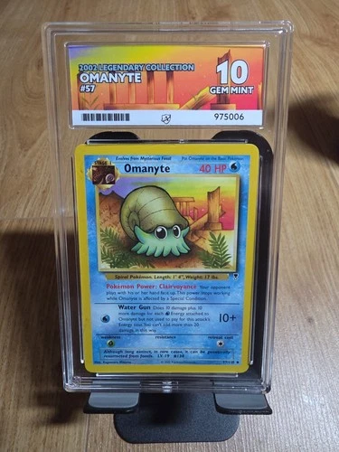 Pokémon TCG Omanyte Legendary Collection 57/110 Regular Uncommon ACE 10
