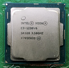 INTEL XEON E3-1230V6 SR328 QUAD CORE PROCESSOR 3.50GHZ