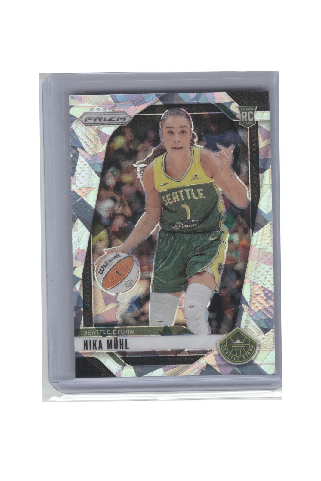 2024 Panini Prizm WNBA #75 Nika Muhl Ice Prizms B11R1C107