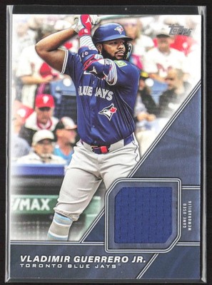 2026 Topps MLB Series 1 #MLM-VG Vladimir Guerrero Jr Game Used Jsy