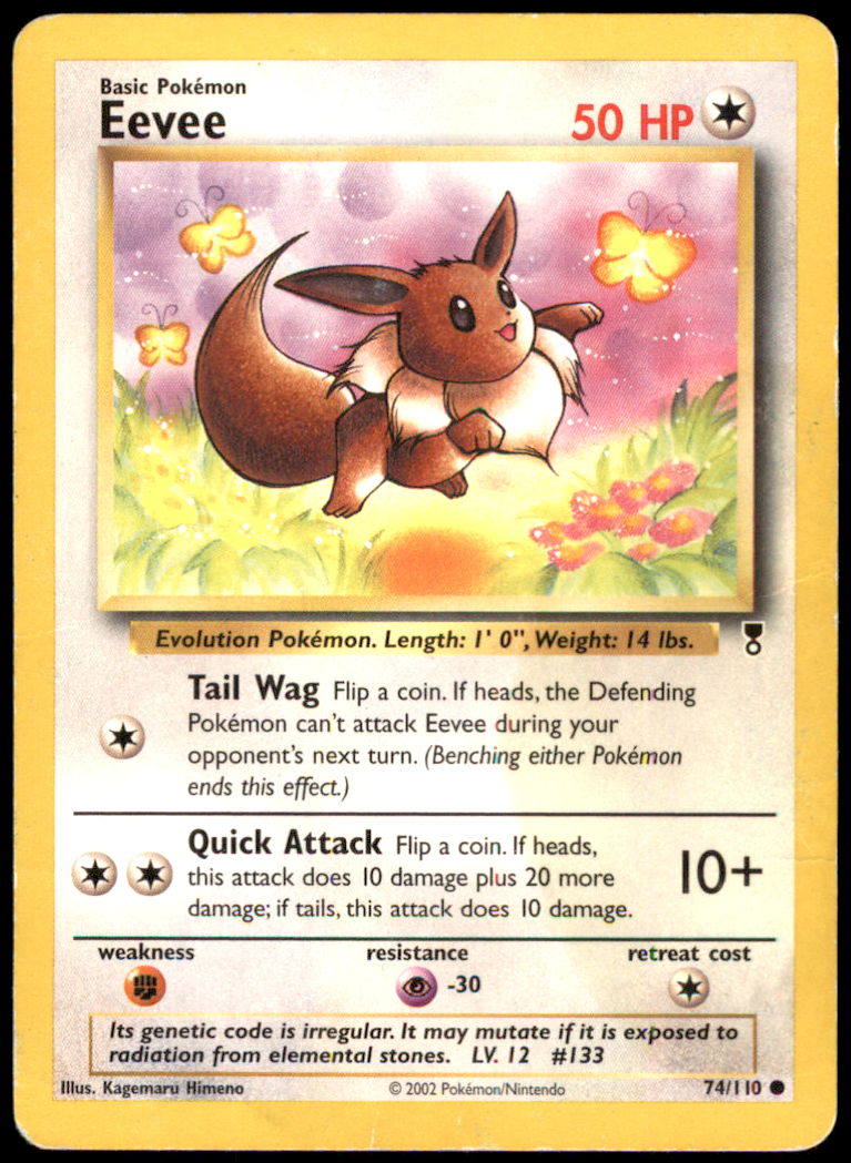 Eevee 074/110 Legendary Collection HP Pokemon TCG | eBay