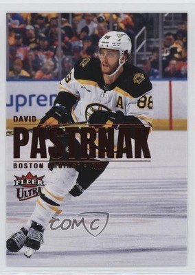 2023-24 Upper Deck Fleer Ultra Orange Foil 21/25 David Pastrnak #188 0c3