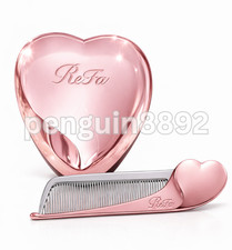 ReFa Comb Aira Heart Brush Mini Rose Gold Set Travel Detangling Japan Limited