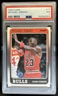 1988-89 Fleer Michael Jordan #17 Bulls PSA 7
