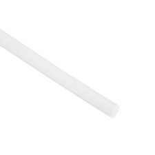 Silicone Foam Seal Strip 8.5mm Dia 2.5m 8ft Sponge Rubber Cord Solid White