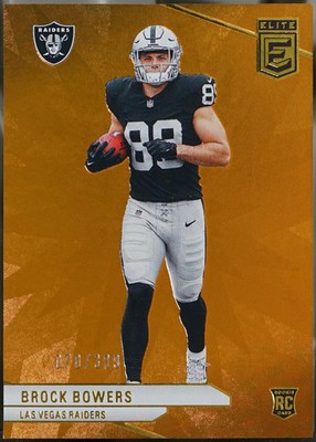 2024 Donruss Elite - Orange #162 Brock Bowers /399 Football NM