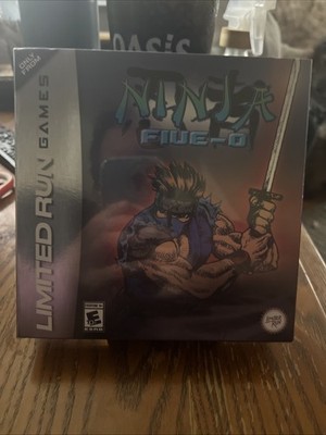 BRAND NEW NINJA FIVE-O COLLECTOR S EDITION LIMITED RUN GAME PS5 NEW FIVE-0 ESRB