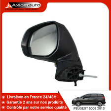 Retroviseur gauche (ou coque) Peugeot 5008