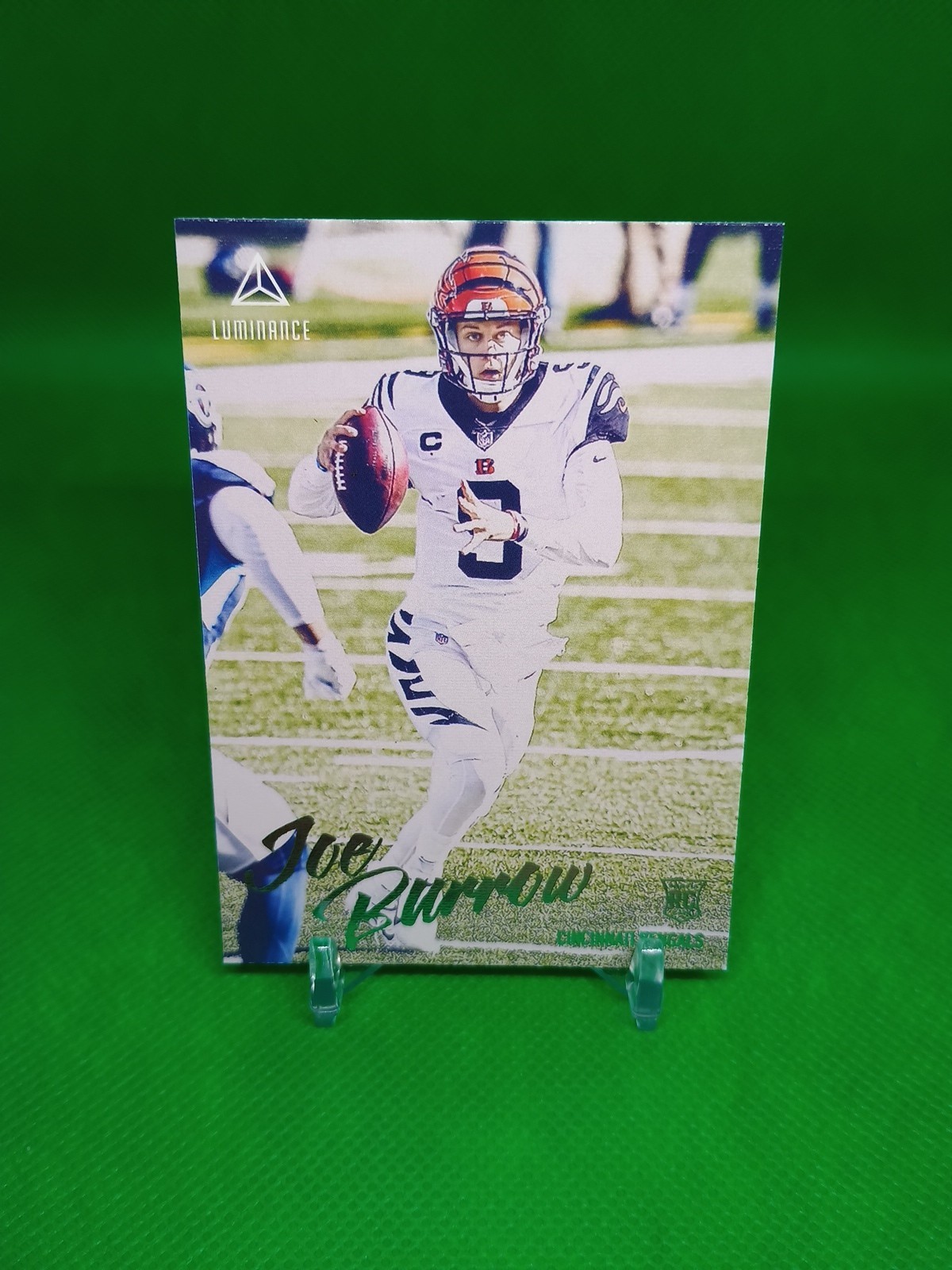 2020 Chronicles Joe Burrow Luminance Update Rookies RC #201 Bengals