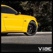 19 Mrr Ground Force Gf9 Matte Black Concave Wheels Rims Fits Infiniti Q60 Coupe
