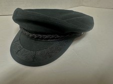 NEW GREEK FISHERMANS CAP BLACK SZ LG, 100 COTTON