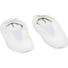 Capezio Agility EM1C Gym Shoe White Girls US 2 M