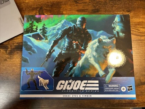 Snake Eyes & Timber GI Joe Classified Series 52 Hasbro 6 Inch Figure New Sealed