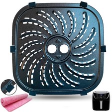 8QT Air Fryer Grill Pan for PowerXL Vortex Pro Air Fryer Plus, Premium Nonsti...