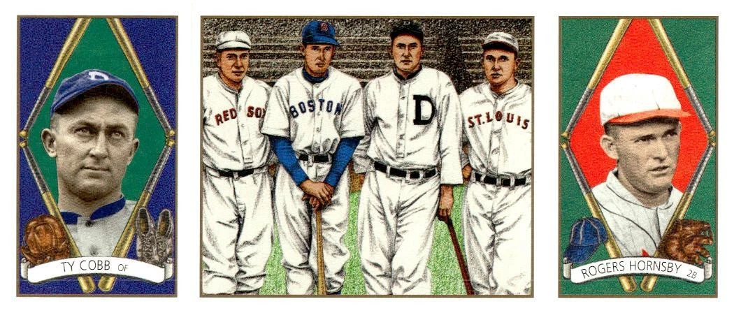 1993 Upper Deck All-Time Heroes #160 Ty Cobb / Rogers Hornsby