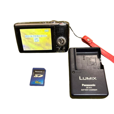 Panasonic LUMIX DMC-FX07 7.2MP Digital Camera - Red for sale