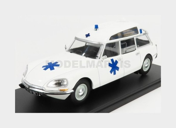 Edikola ABCIT027 Citroen - DS20 Break SW Kombi Ambulanz 1974 - Weiß --image