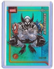 Arachnix #103 True Aqua Refractor /199 Topps Chrome Marvel 2026 | NM-MNT