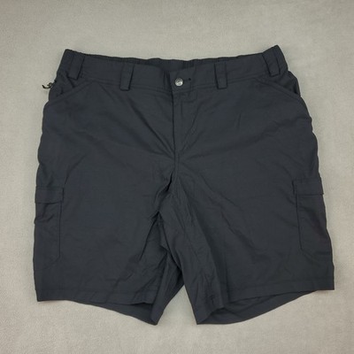 Duluth Shorts Womens 18W Black Hiking Fishing Lightweight Quick Dry Outdoors 