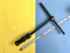 Vtg MERCEDES BENZ 190/300SL PONTON  SPARK PLUG WRENCH/ TOMMY BAR HAZET BLK OXIDE