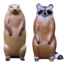 BIGshot Pro Hunter Raccoon & Groundhog 3D Archery Target Combo (3D900CR)