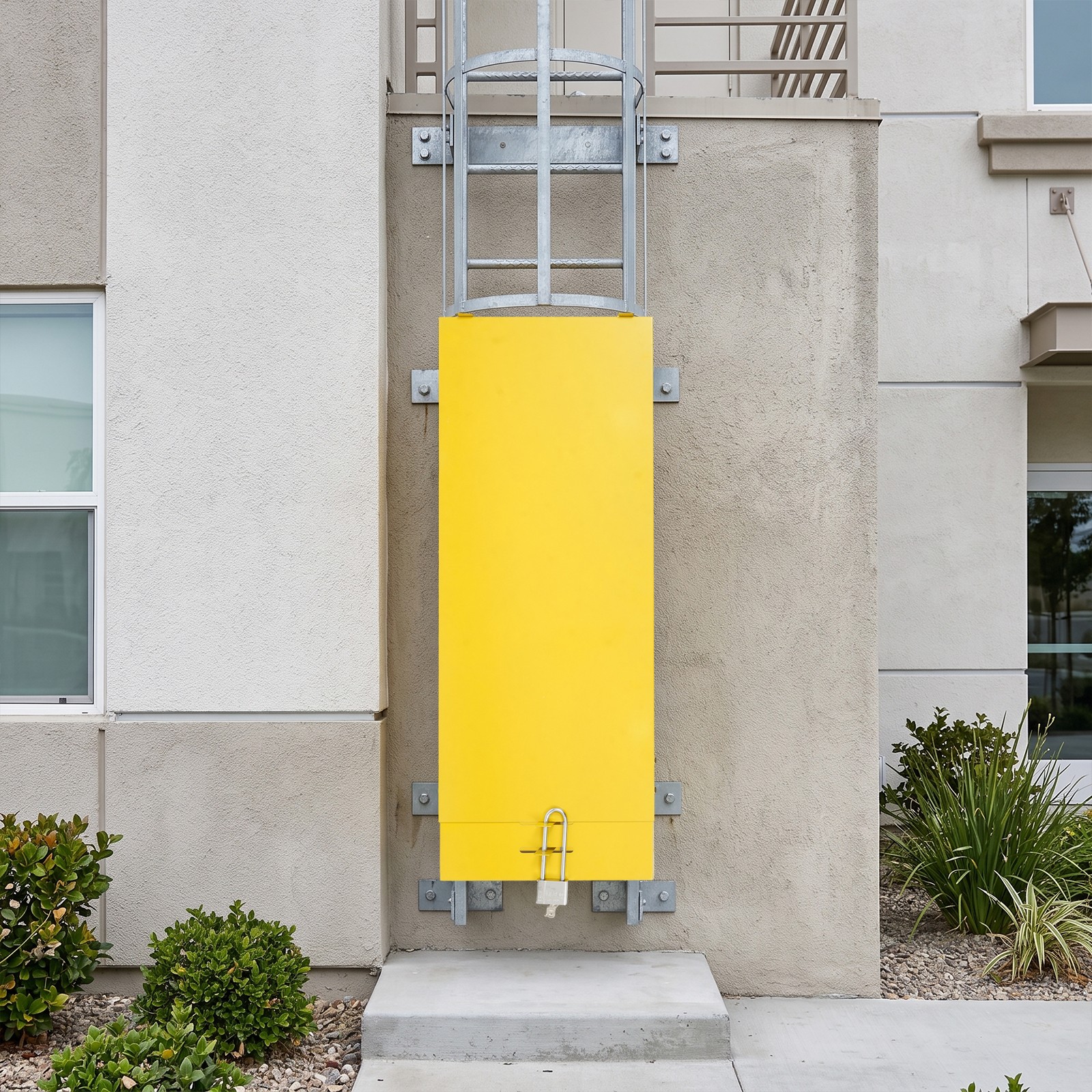Climb-prevention Fixed Ladder Guard, Fixed Ladder Guard, Ladder Security Lockout