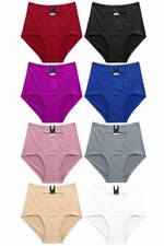 Lot 6 Tummy Control Panties Brief Front Zipper Pocket S M L XL 2XL 3XL 4XL 611