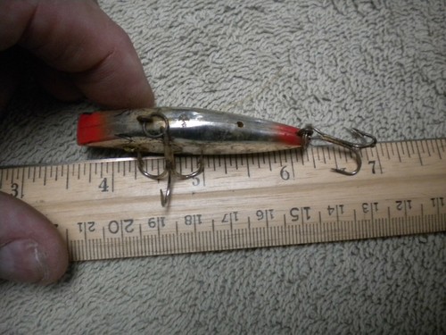 Vintage Cotton Cordell Spot Fishing Lure, chrome finish, see pictures - Picture 2 of 4