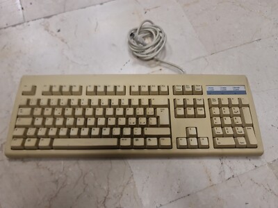 Microsoft Tastatur Modell: 5121 PS/2 Vintage KEYBOARD VINTAGE WEISS GEBRAUCHT