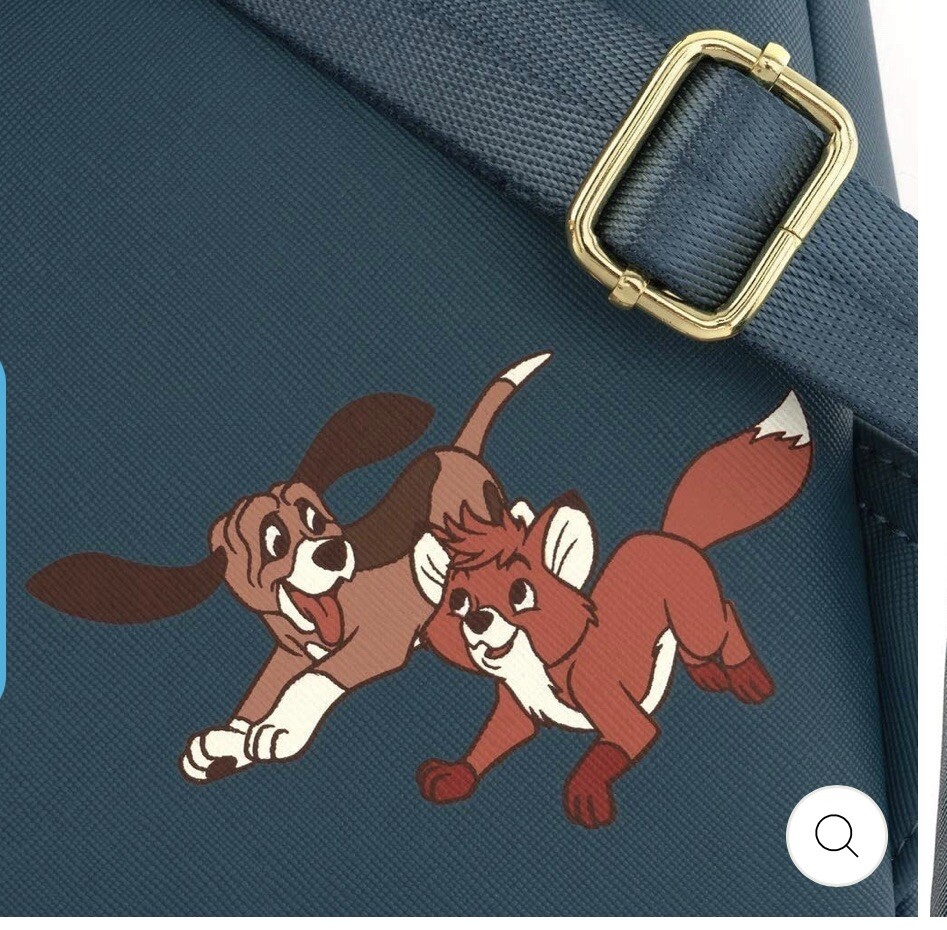 Loungefly Disney Fox And The Hound Water Fight Mini Backpack DISNEY LOUNGEFLY FOX & THE HOUND WATER FIGHT MINI BACKPACK  main image 3