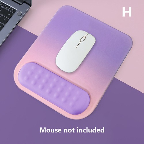 Mouse Pad With Wrist Rest Pad Ergonomic Anti-Slip Silicone Base Mouse Wrist ~J~ - Bild 12 von 23