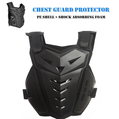 Motorcycle Back Chest Protector Body Armor ATV Street Bike Vest