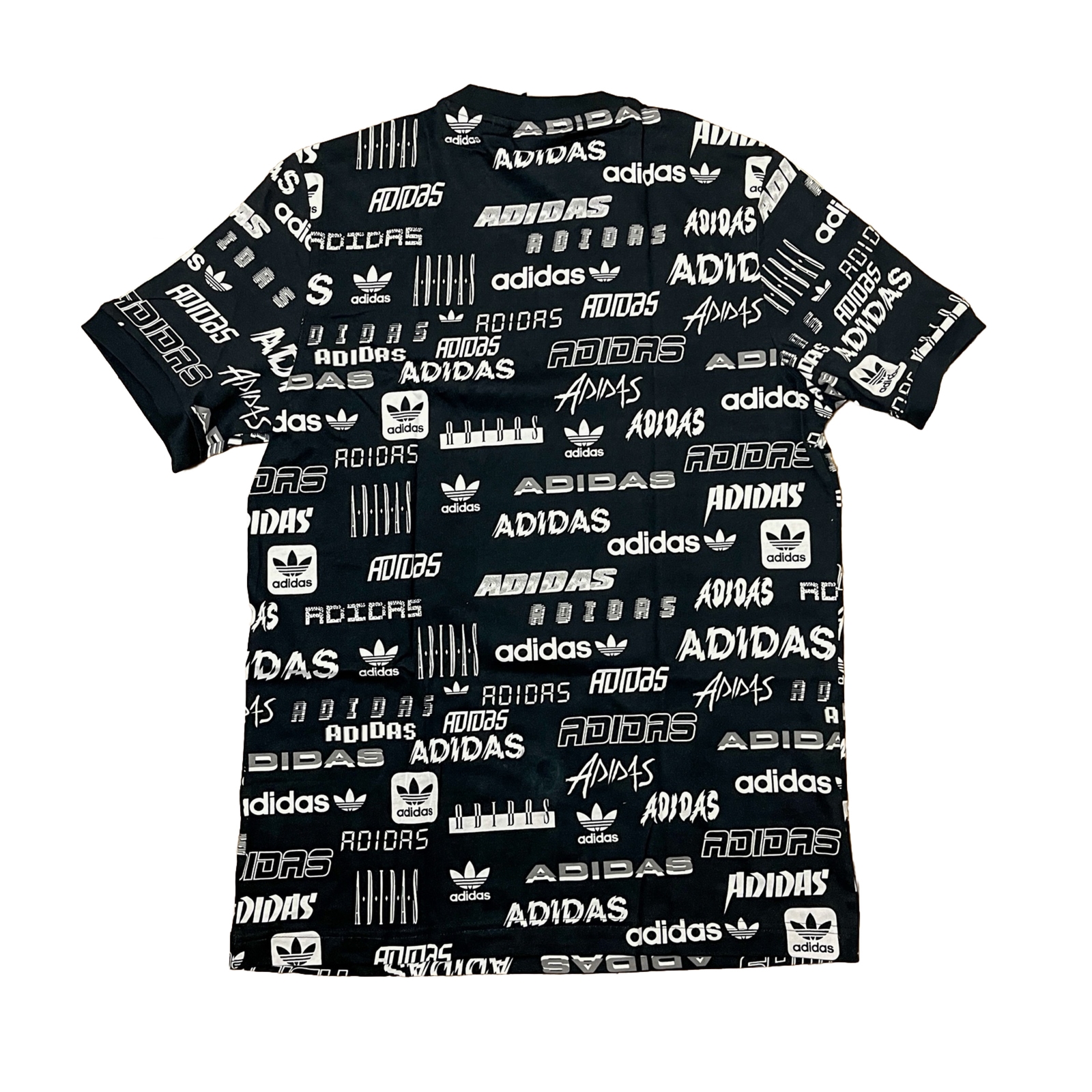 adidas XS Mens TShirt Logo Print Design Short Sleeved Cotton Tee eBay