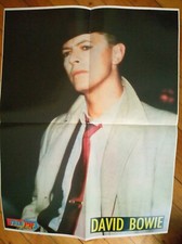 David Bowie - Tele Pif magazine big poster